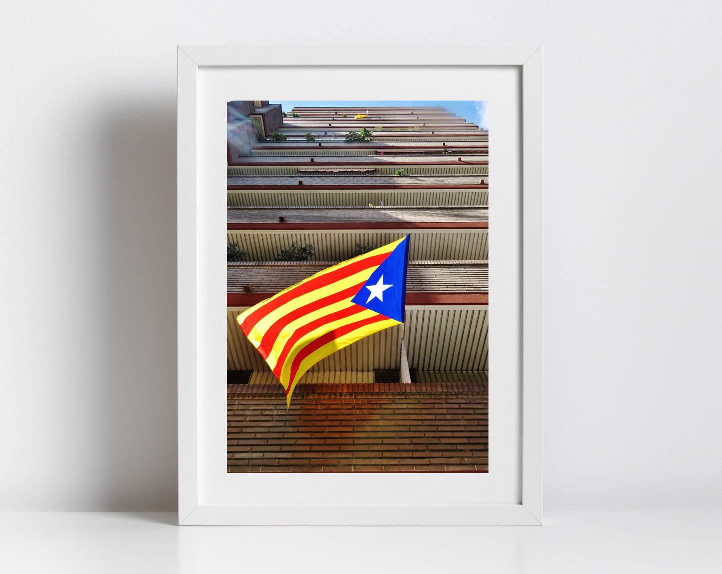 Catalonia Flag Poster