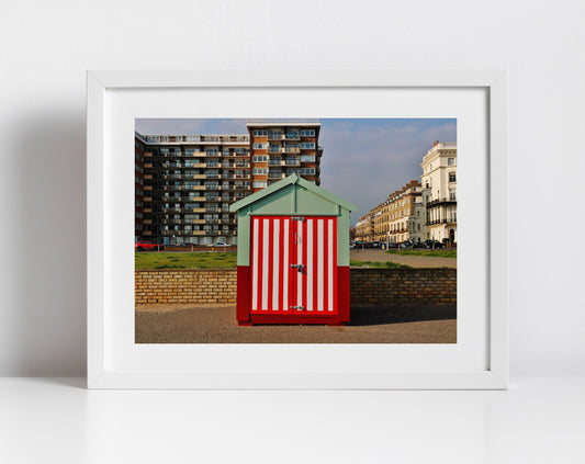 Brighton Photography Hove Beach Huts Print