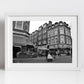 London Brixton Market Black And White Photography Print