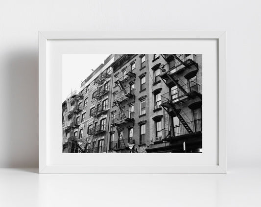 New York Lower East Side Print