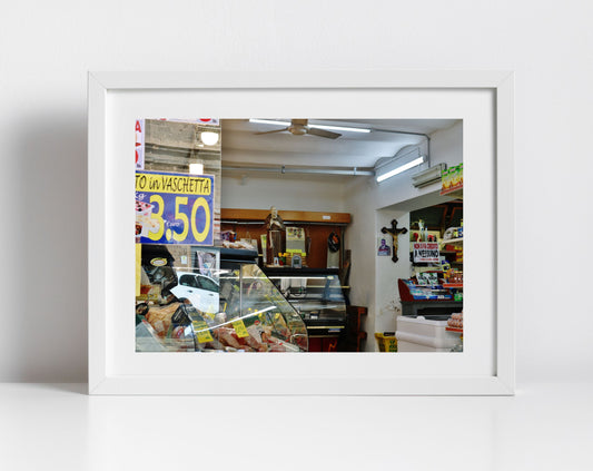 Palermo Sicily Print Deli Wall Art Photography