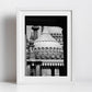 Brighton Royal Pavilion Black And White Photography Poster