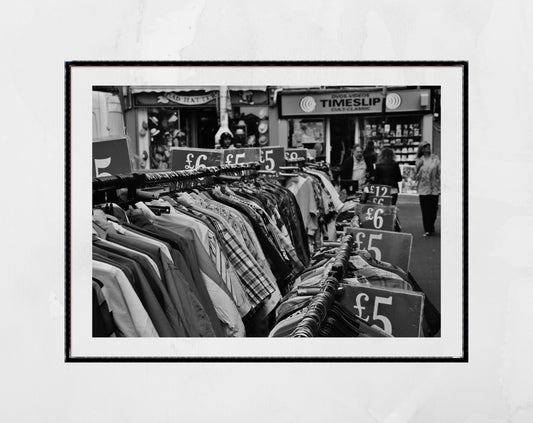 Brighton Poster Black And White Street Photography Print