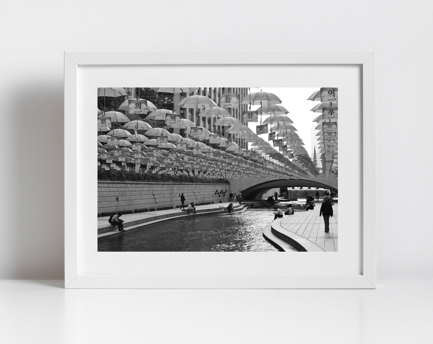 Seoul Poster Cheonggyecheon Photography Print