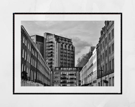 London Marylebone Black And White Photography Wall Art