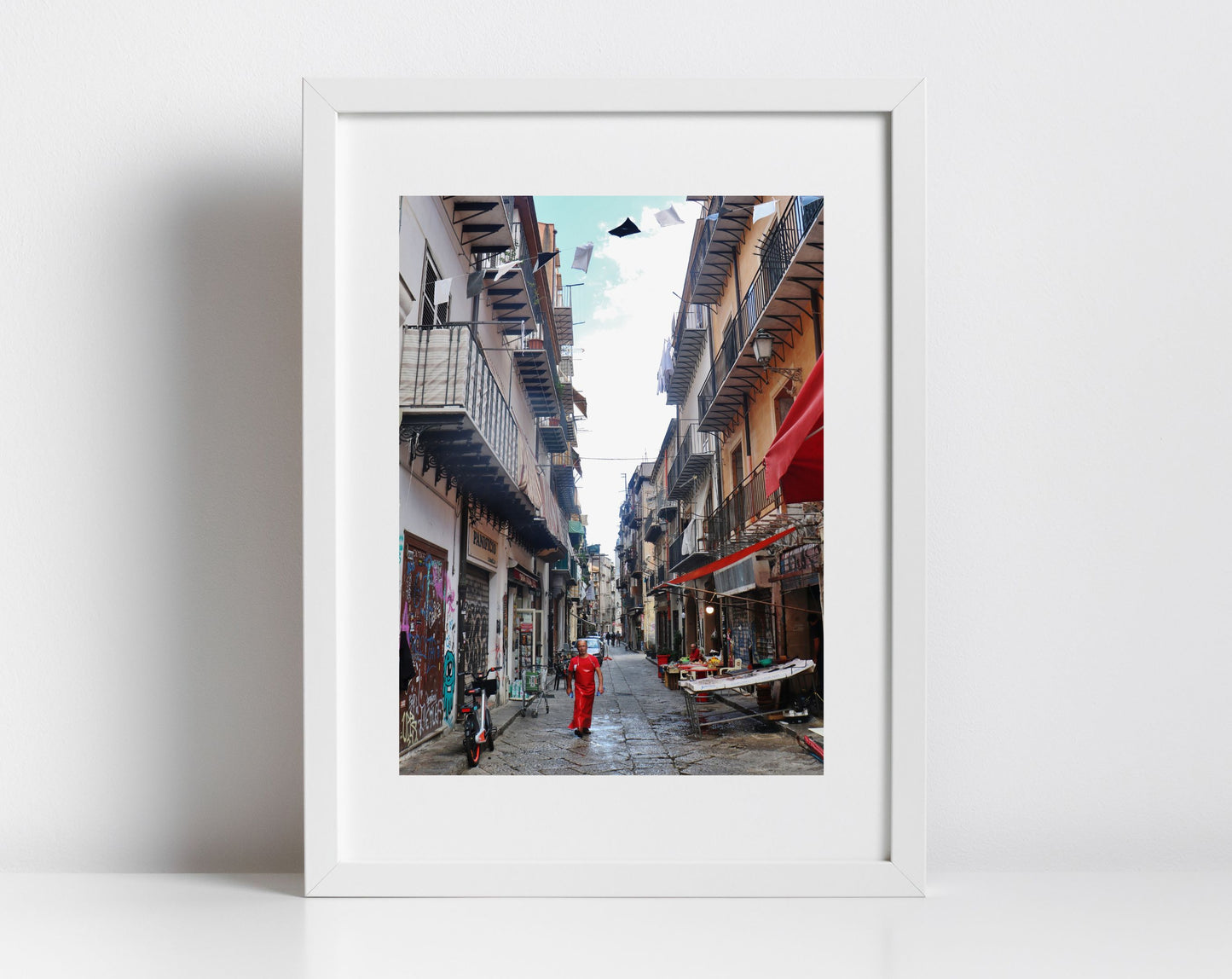 Palermo Sicily Street Photography Art Print