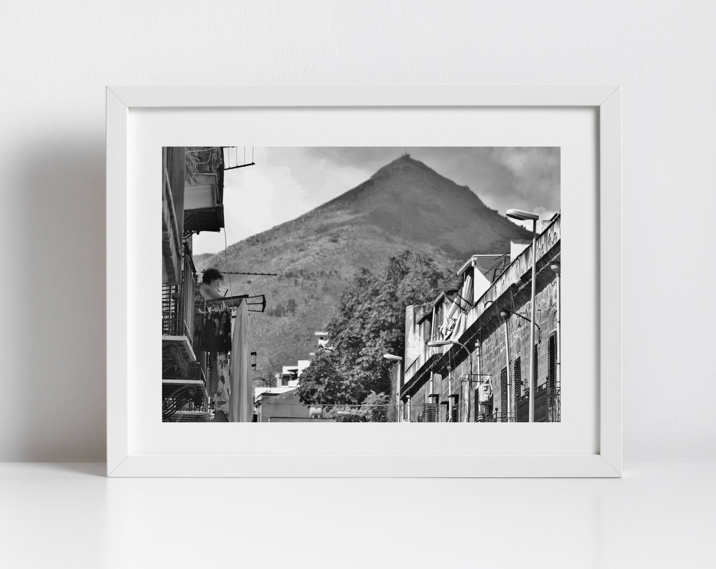 Palermo Sicily Print Black And White Italy Wall Art Fine Art Photography