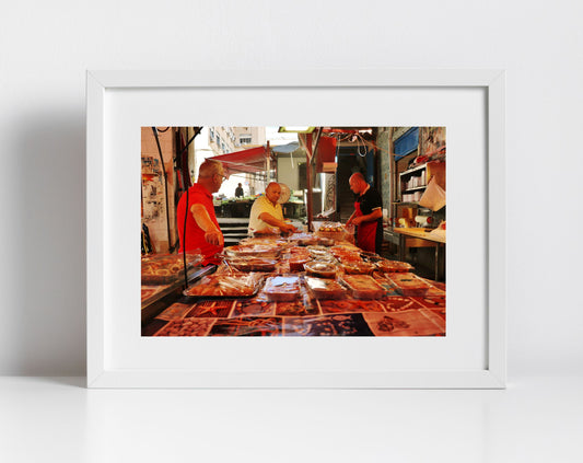 Palermo Sicily Street Market Photography Print