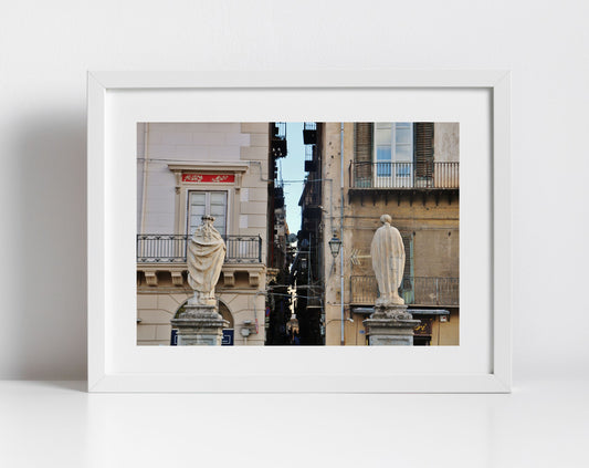 Palermo Sicily Street Photography Print Italy Wall Art