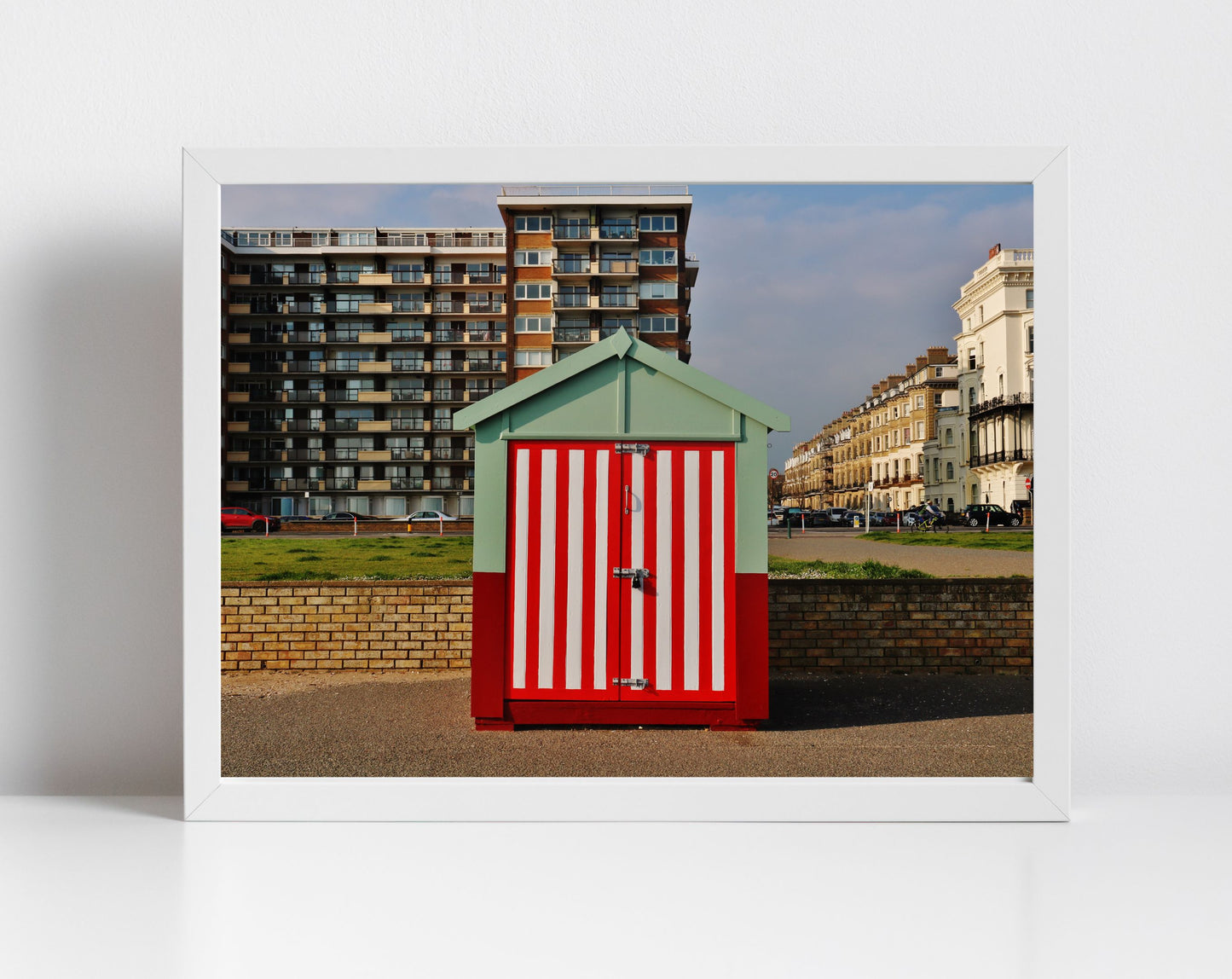 Brighton Photography Hove Beach Huts Print