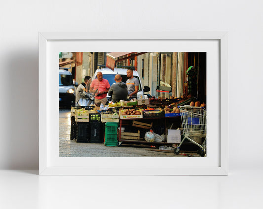 Palermo Sicily Print Street Photography Wall Art