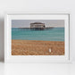 Brighton West Pier Photography Poster