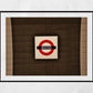 London Underground Poster Brixton Tube Station Wall Art