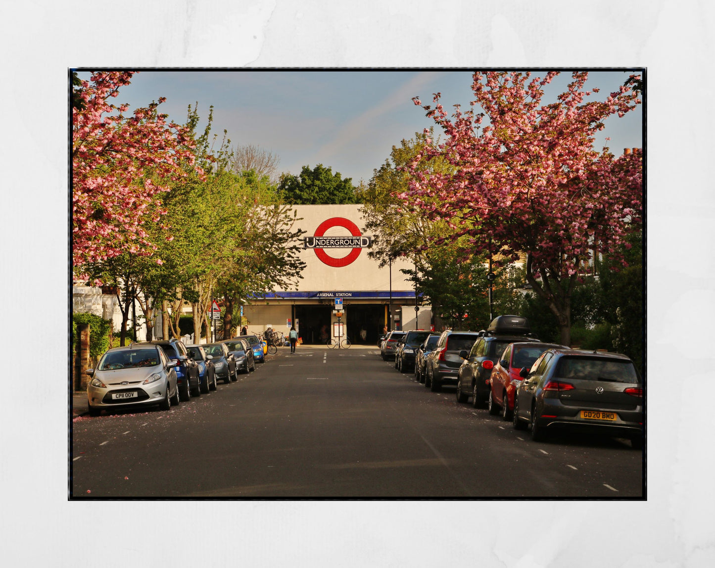 London Underground Poster Arsenal Station Photography Print