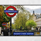 London Underground Poster Regent Park's Station Print