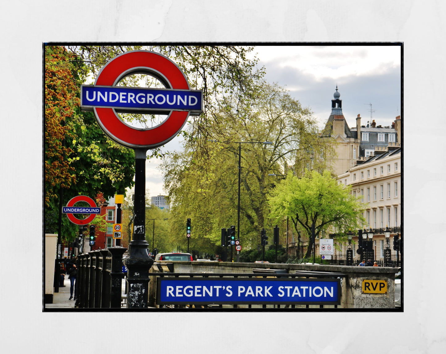 London Underground Poster Regent Park's Station Print