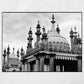 Brighton Royal Pavilion Black And White Photography Print