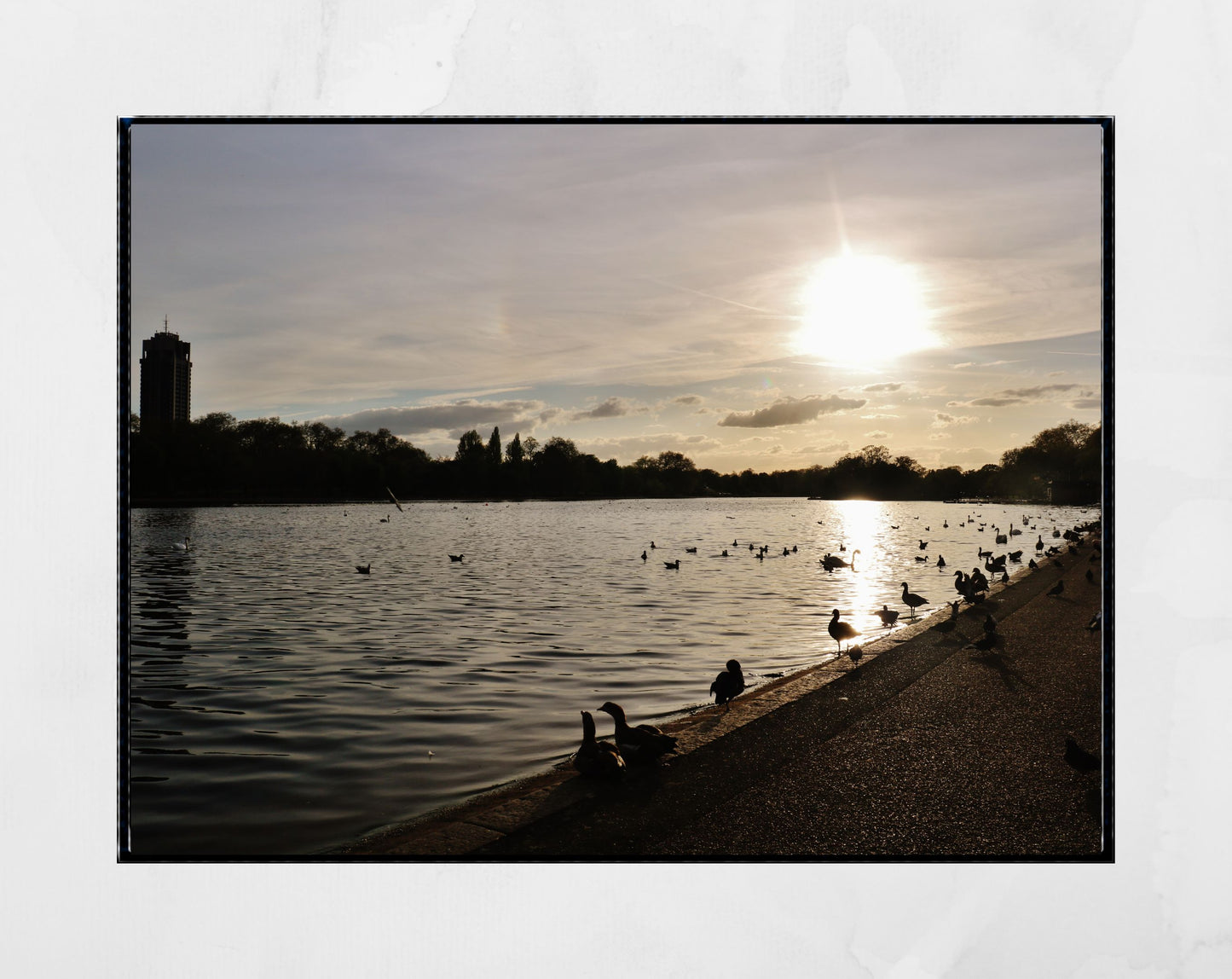 Hyde Park London The Serpentine Photography Print