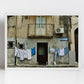 Palermo Sicily Print Street Photography Laundry Wall Art