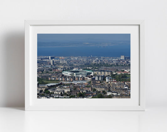 Hibernian FC Leith Easter Road Stadium Print