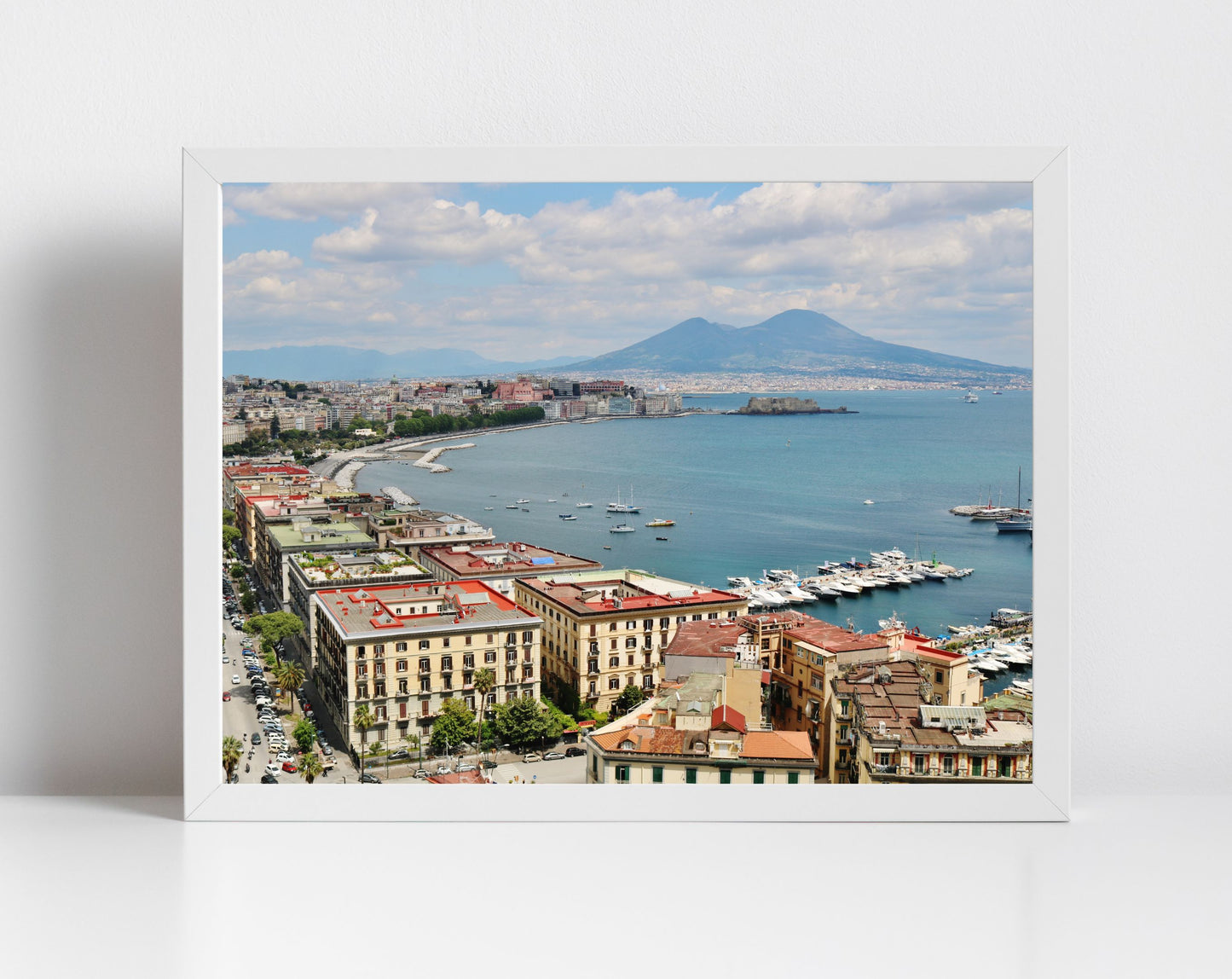 Naples Italy Wall Art Italian Coast Print