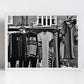 Brixton Print Rasta Wall Art Black And White