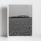 Brighton Photography Black And White Print Pebbled Beach Wall Art