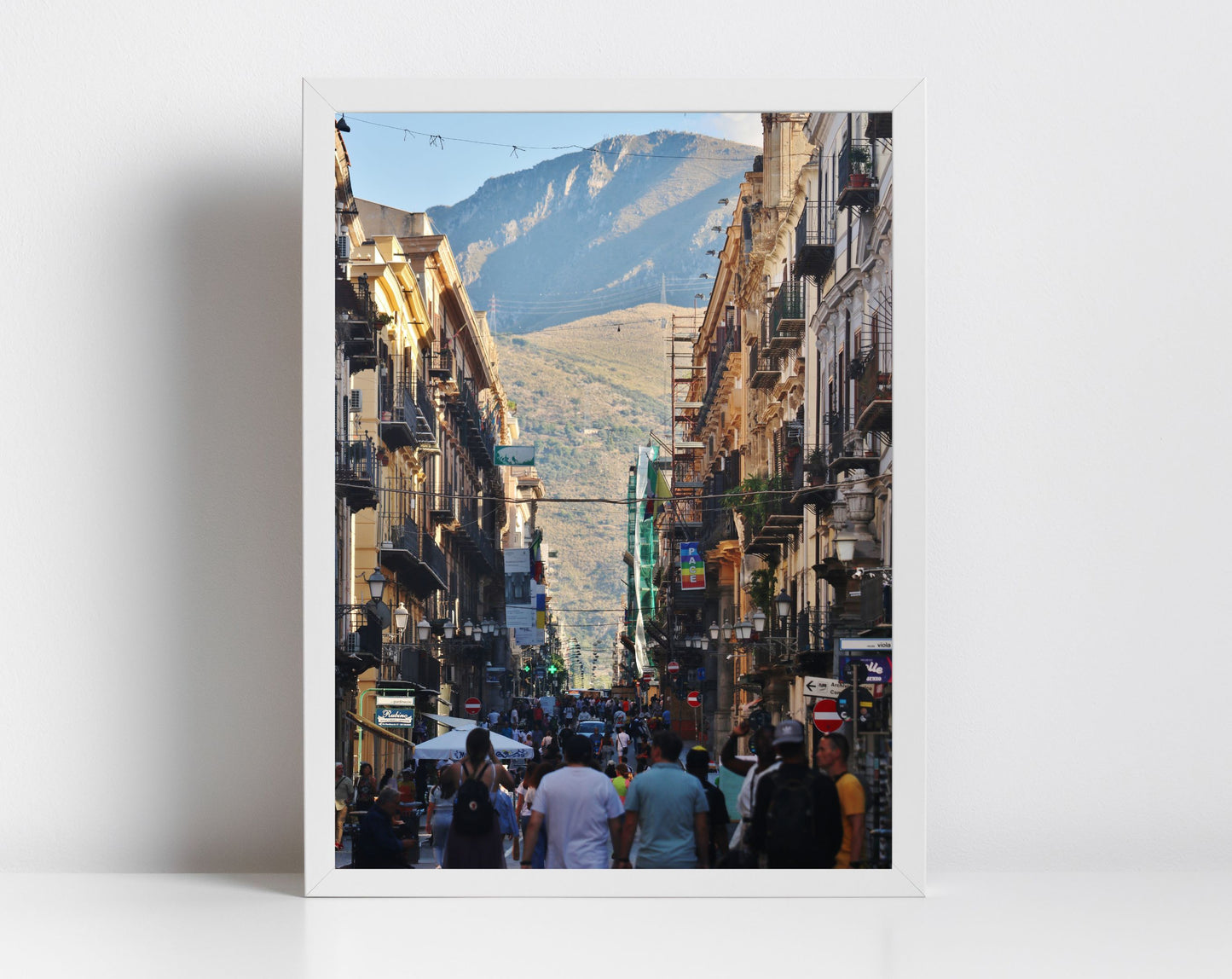 Via Maqueda Palermo Sicily Photography Art Print