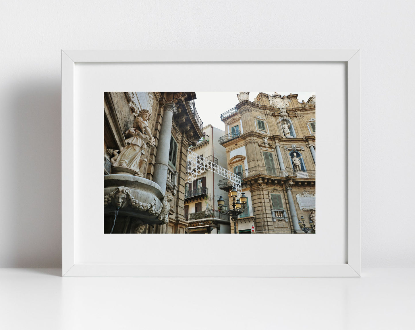 Four Corners Palermo Sicily Photography Art Print