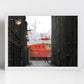 Aberdeen Photography Print Scotland Harbour Poster
