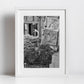 Chillies Poster Italian Wall Art Palermo Black And White Print