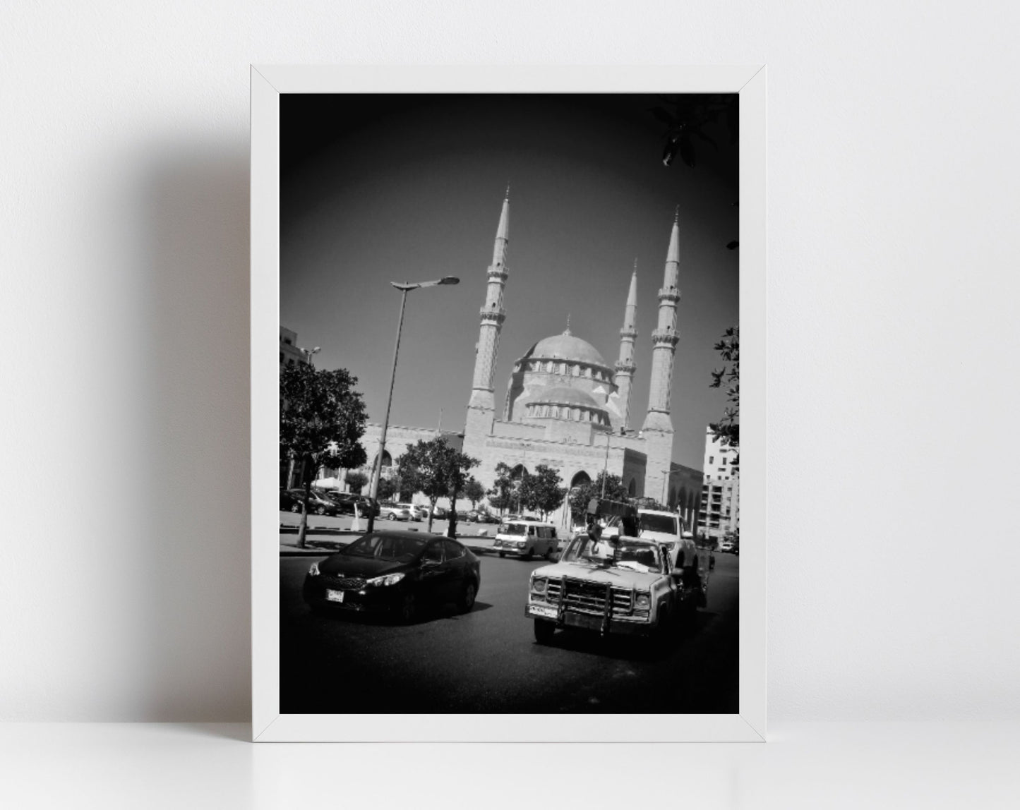 Beirut Middle East Black And White Photography Print