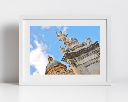 Palermo Cathedral Photography Print Saint Rosalia Wall Art