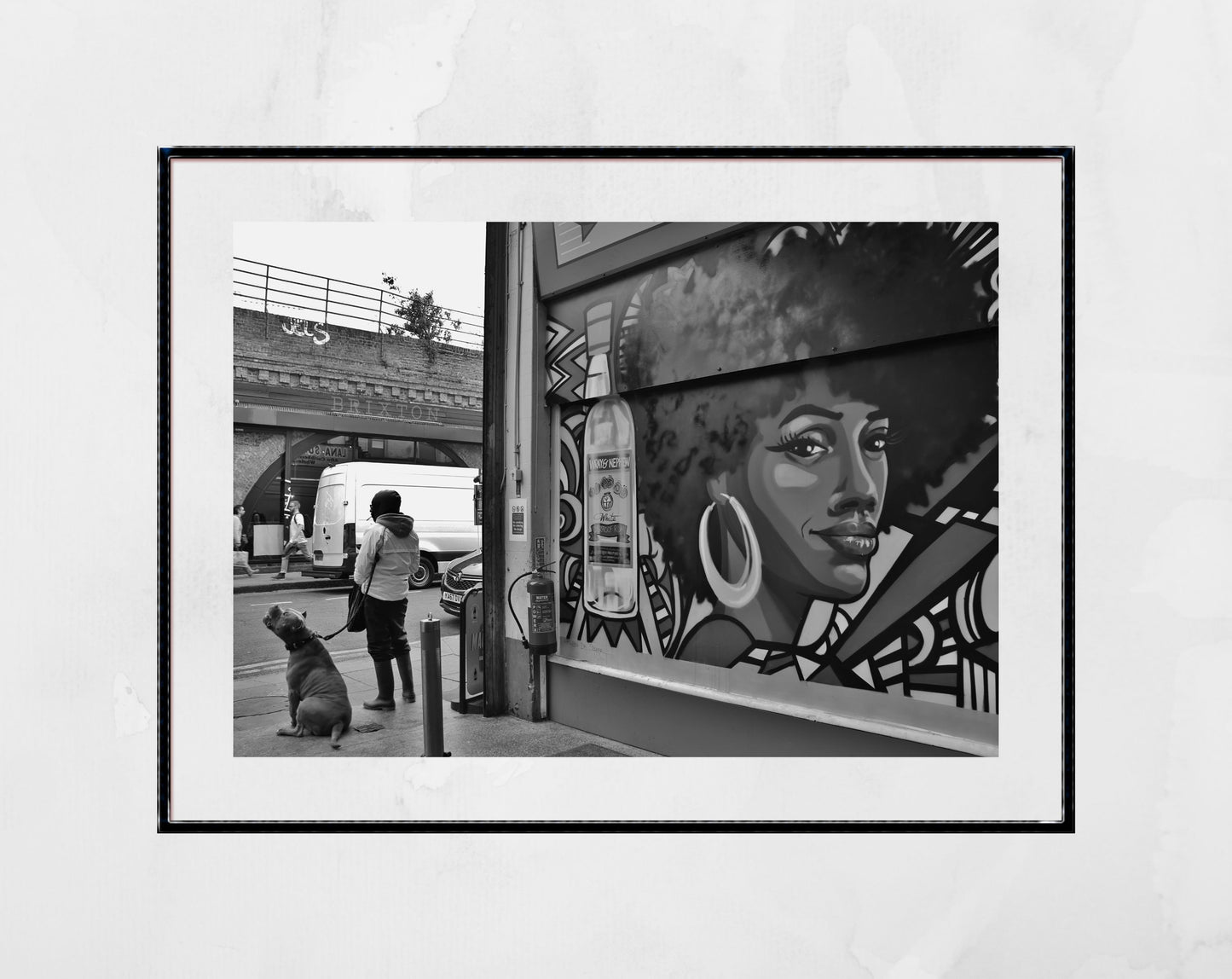 London Brixton Black And White Photography Print Afro Caribbean Wall Art