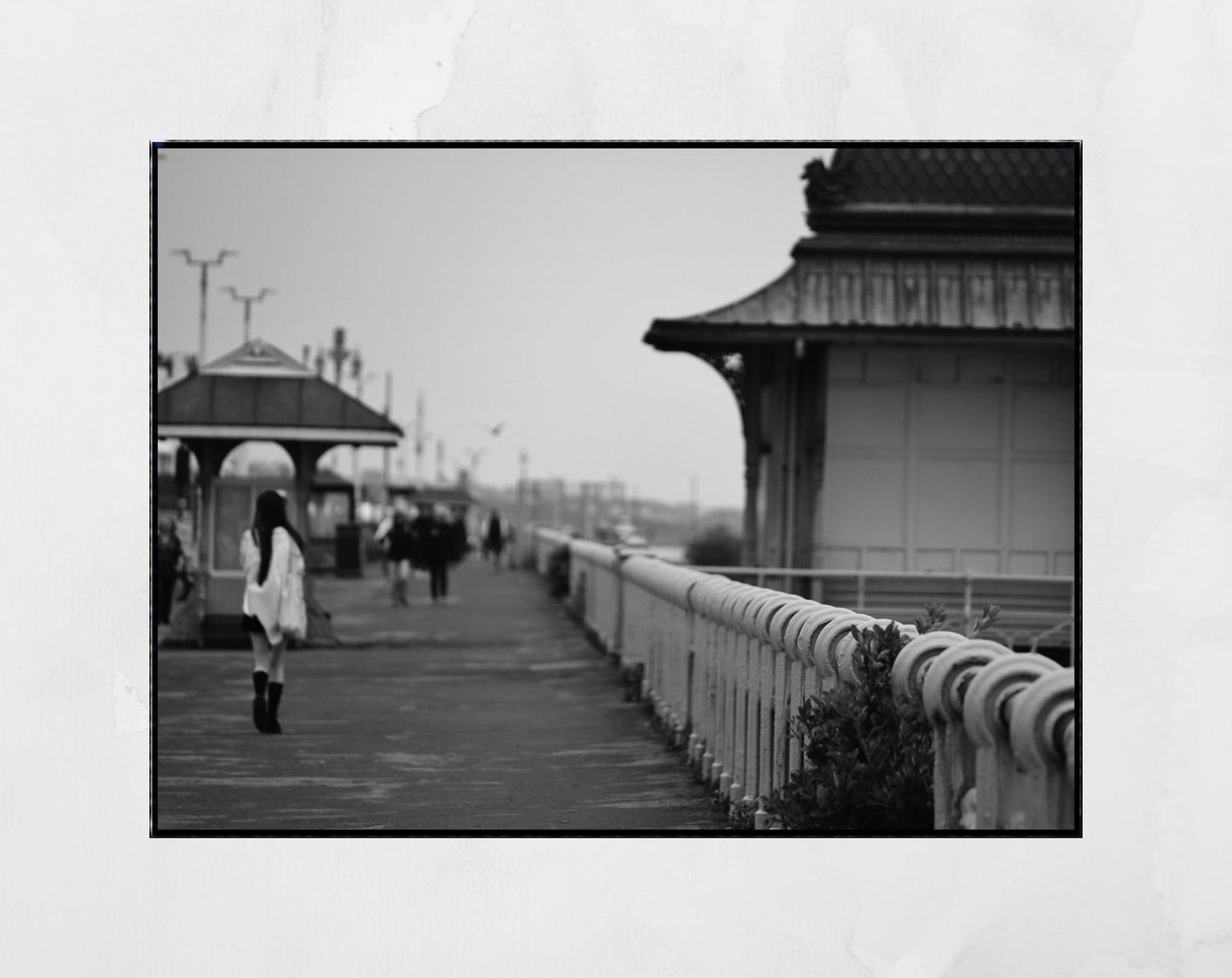 Street Black And White Photography Print Brighton Poster