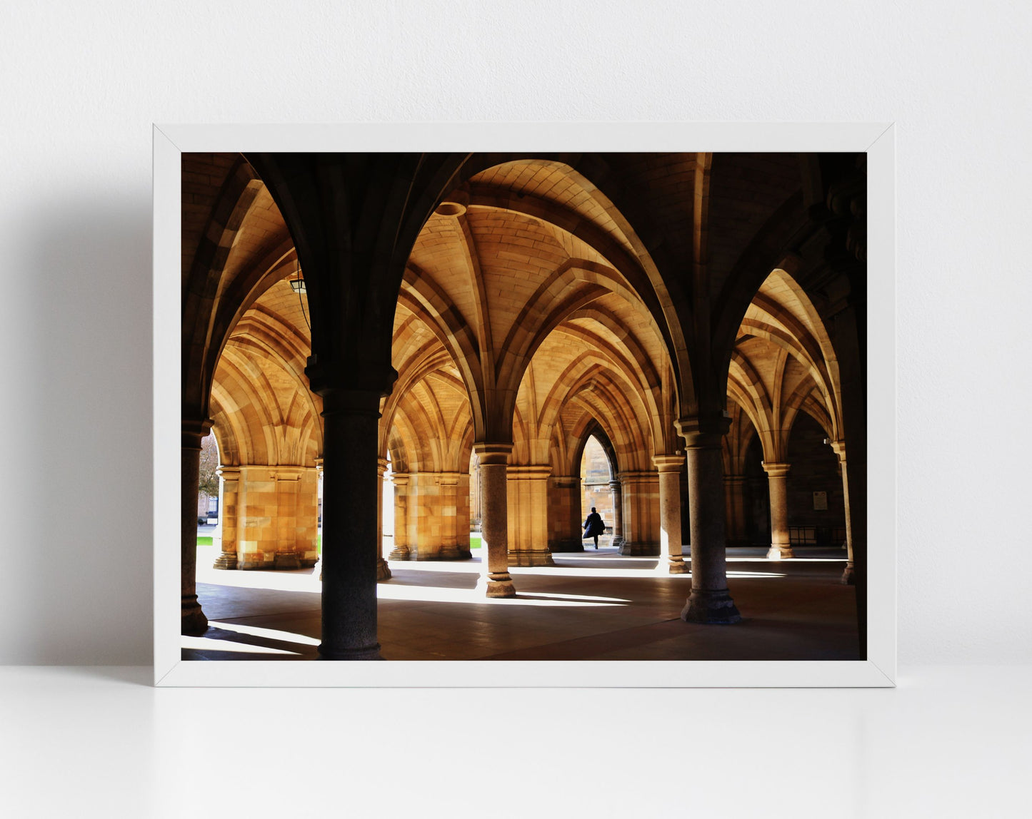 Glasgow University Cloisters Photography Print