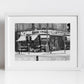 Pollokshields Glasgow Street Black And White Photography Print