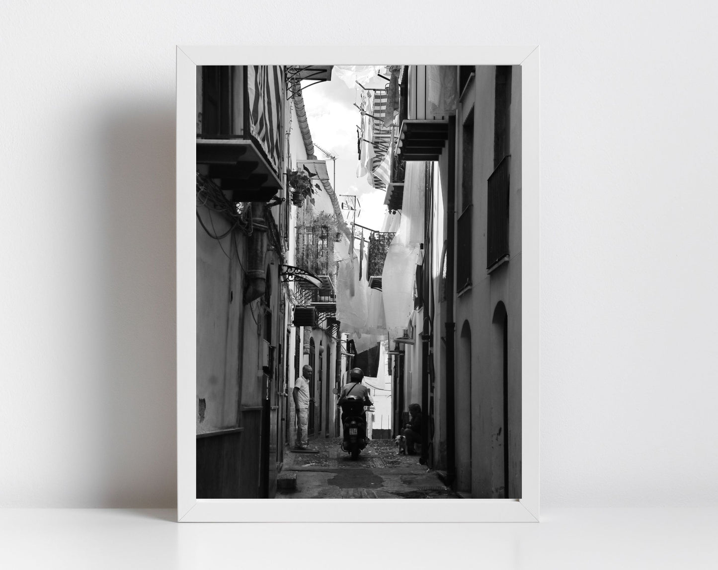 Palermo Sicily Black And White Print Italy Wall Art Fine Art Photography