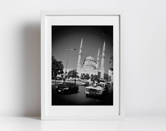 Beirut Middle East Black And White Photography Print