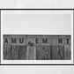 Margate Urban Black And White Photography Print