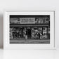 London Brixton Print Black And White Afro Caribbean Wall Art Photography