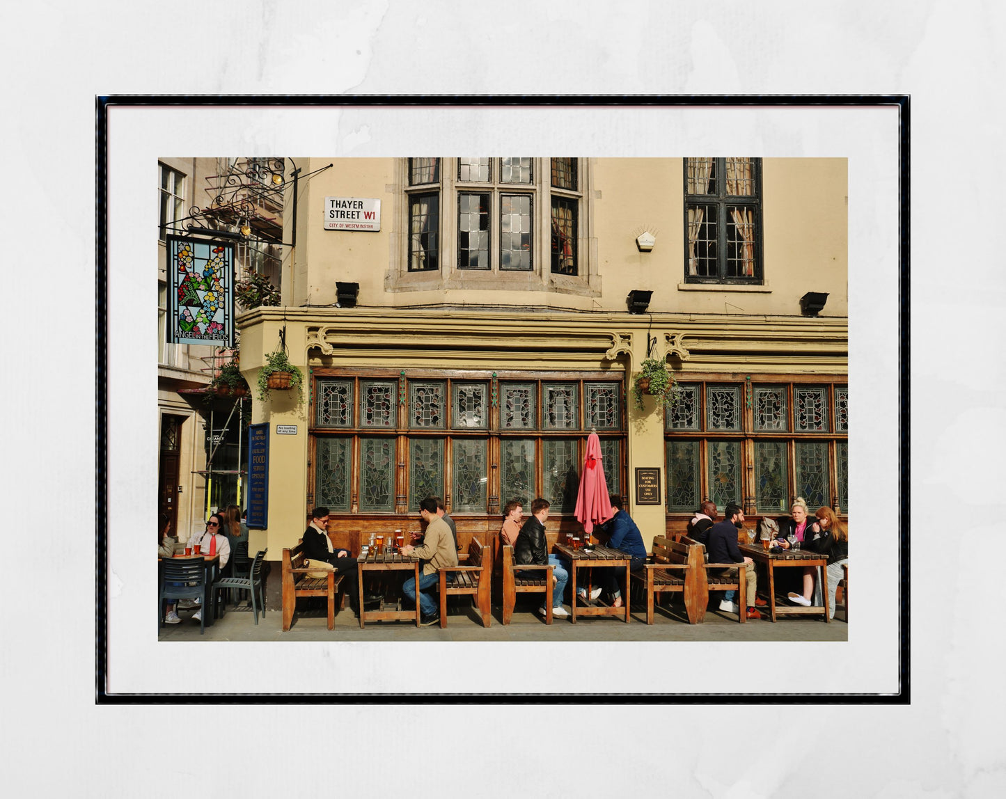 London Marylebone Photography Print British Pub Art