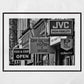 London Street Photography Black And White Print