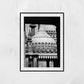 Brighton Royal Pavilion Black And White Photography Poster