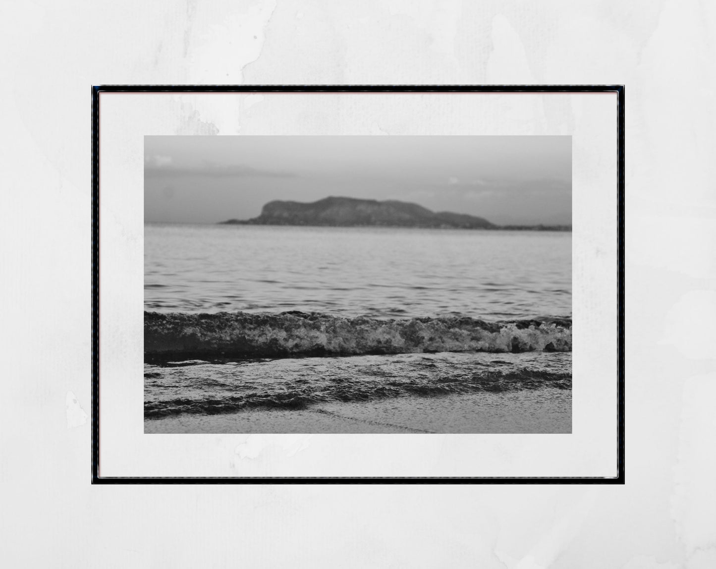 Palermo Sicily Black And White Print Coastal Decor Fine Art Photography