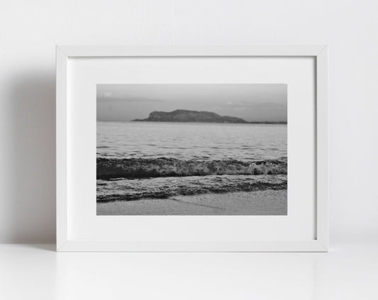 Palermo Sicily Black And White Print Coastal Decor Fine Art Photography