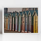 Brighton Print Hove Beach Huts Poster