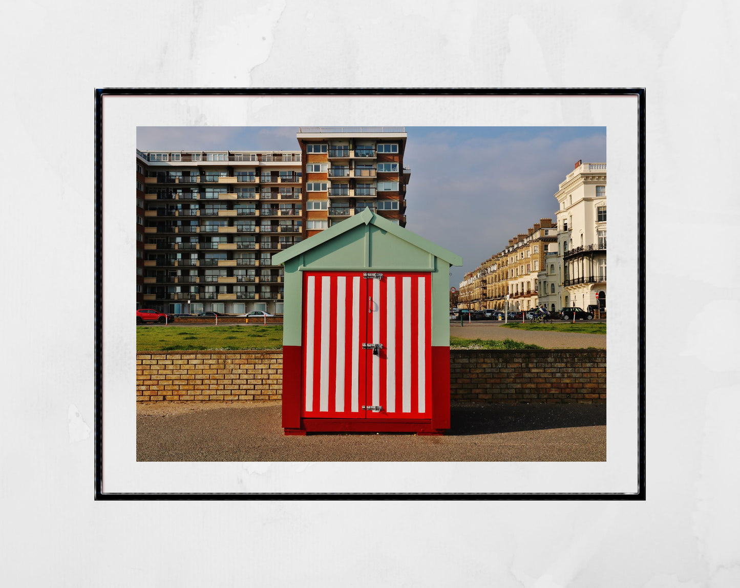 Brighton Photography Hove Beach Huts Print