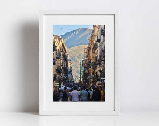 Via Maqueda Palermo Sicily Photography Art Print