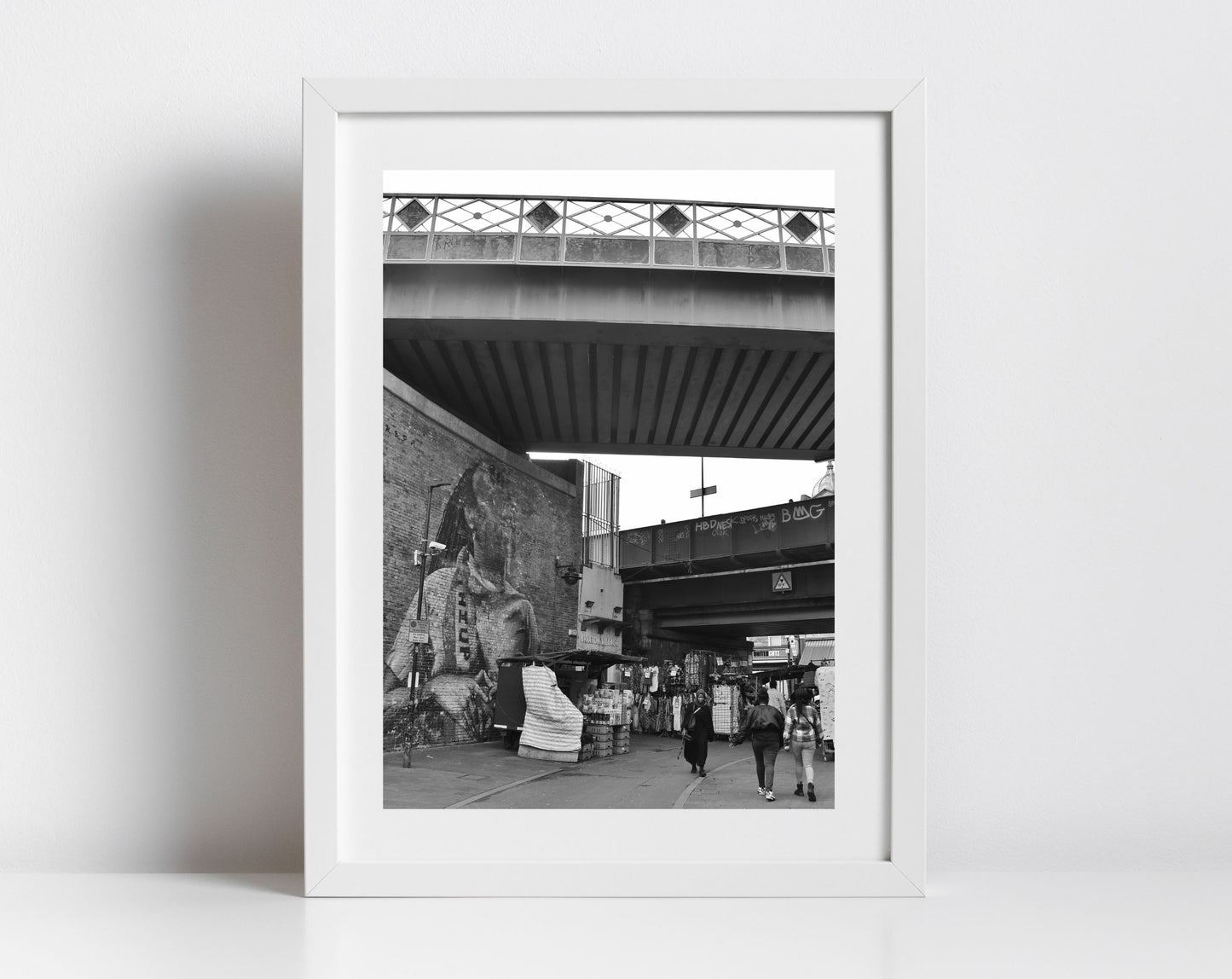 London Brixton Print Black And White Street Photography